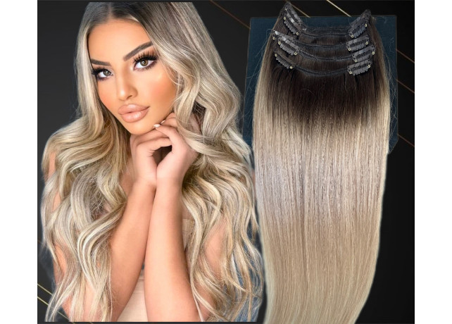 Extensii Clip-On MiniGold Ombre #3/#20